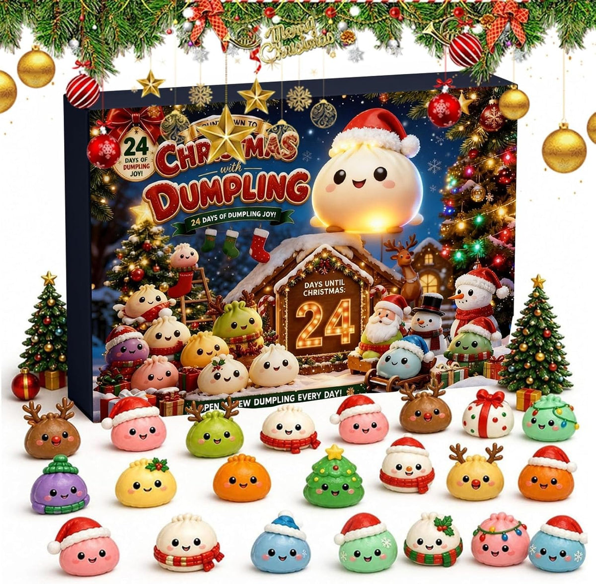Squishy Weihnachten Adventskalender 2026