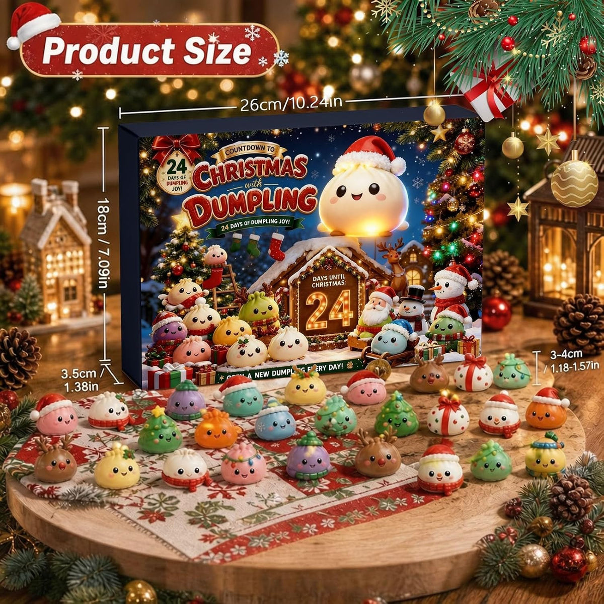 Squishy Weihnachten Adventskalender 2026