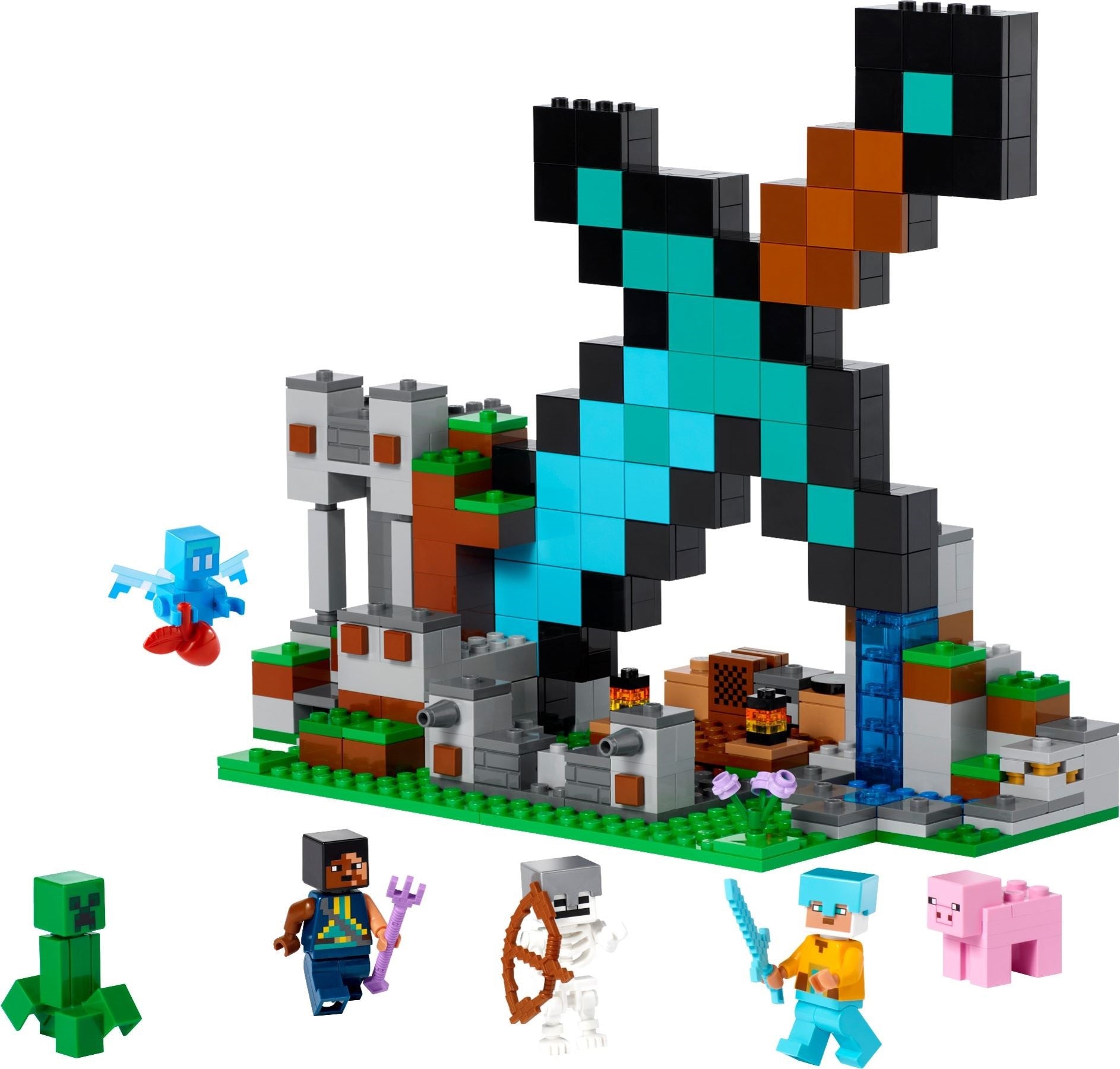 LEGO Minecraft Der Schwert-Aussenposten 21244