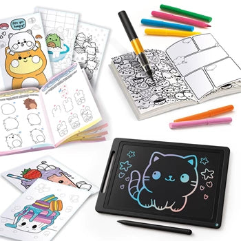Kids Art Kawaii Zeichnungsschule Anleitung