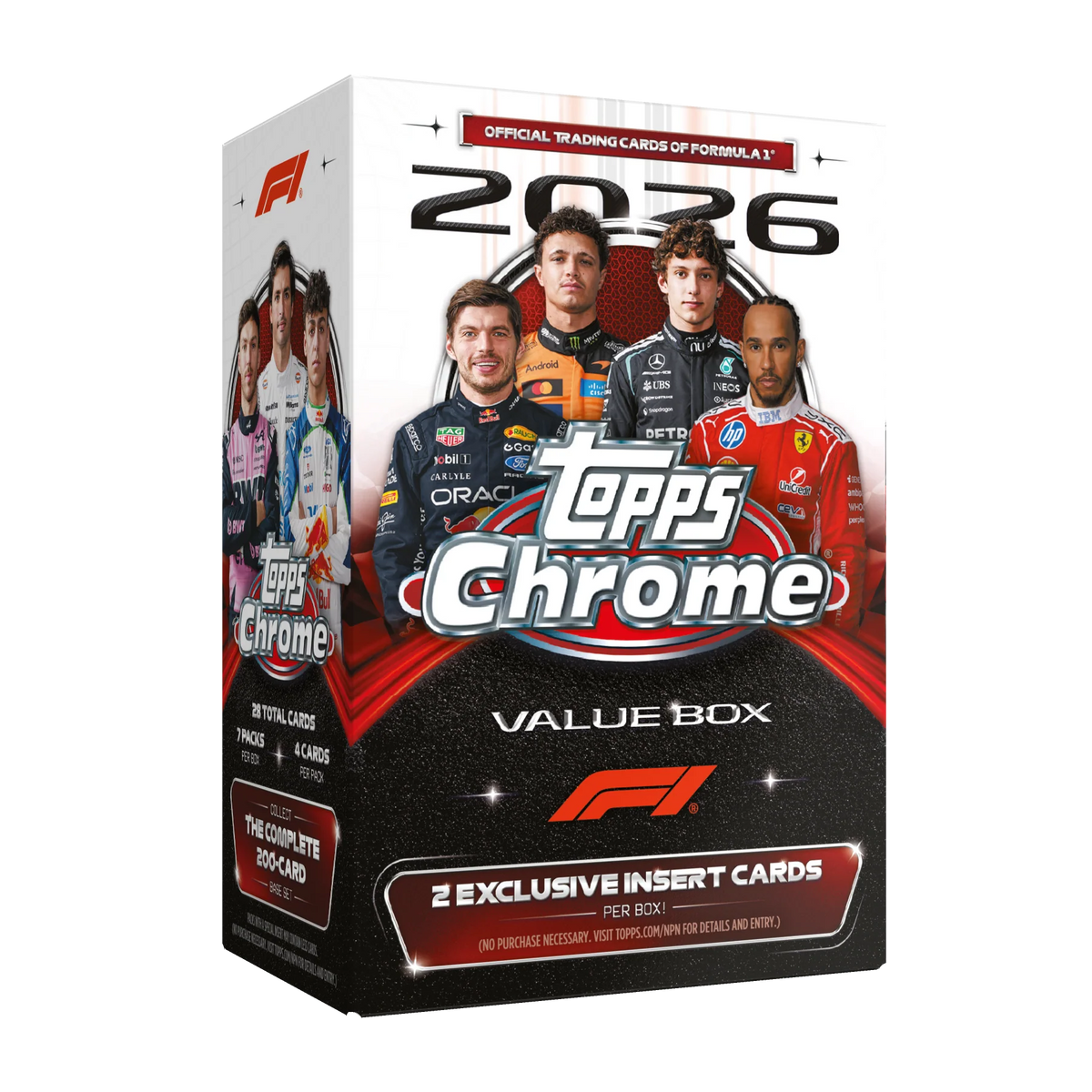 Topps Chrome Formula 1® 2026 - Value Box Case