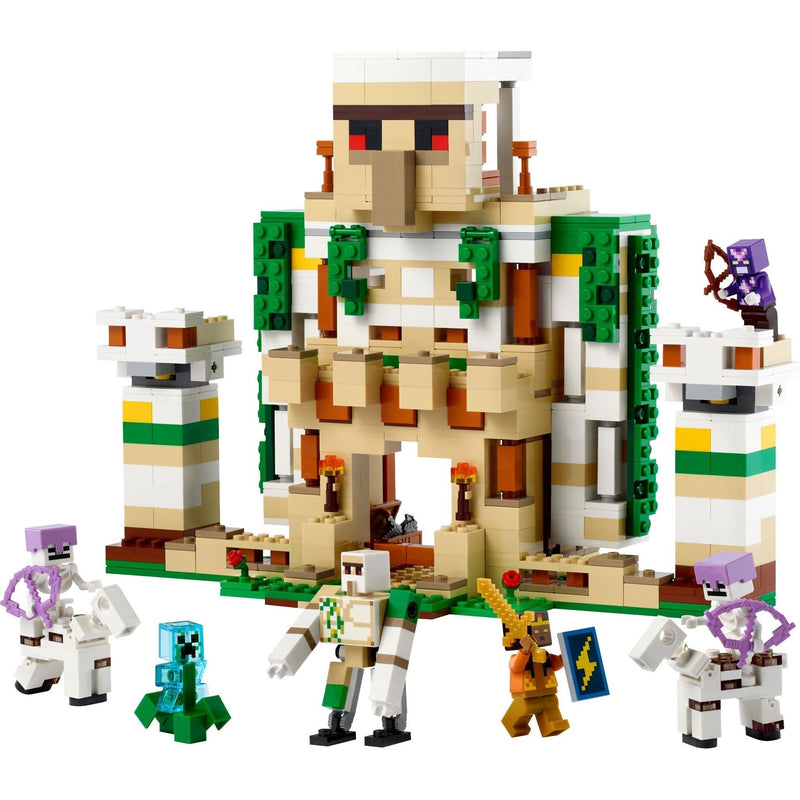LEGO Minecraft Die Eisengolem-Festung 21250