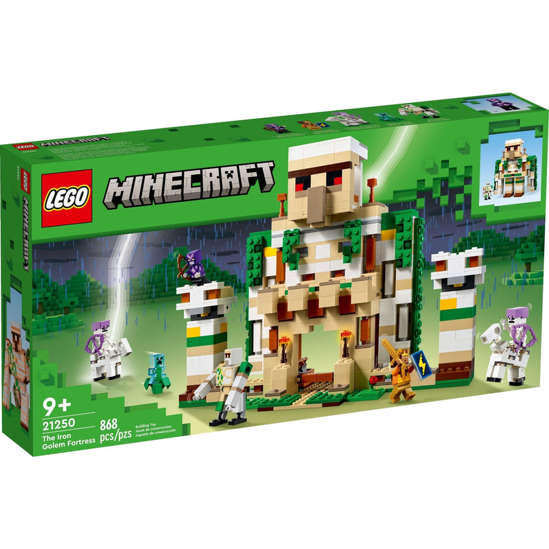 LEGO Minecraft Die Eisengolem-Festung 21250