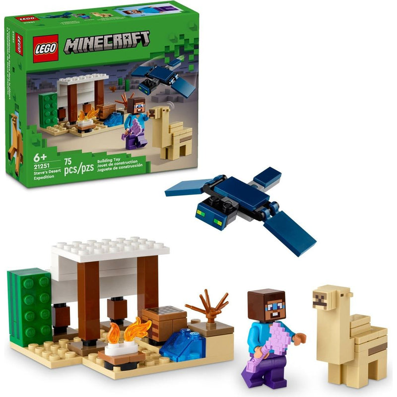 LEGO Minecraft Steves Wüstenexpedition 21251