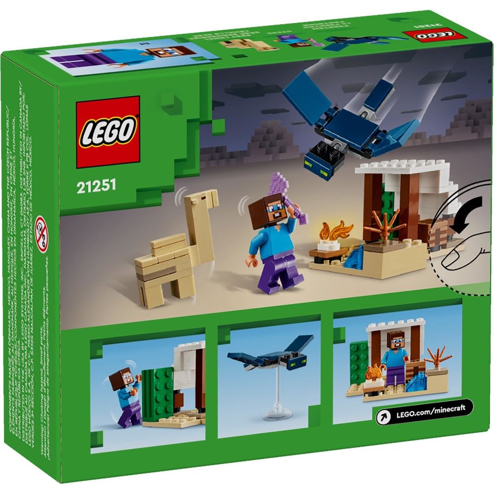 LEGO Minecraft Steves Wüstenexpedition 21251