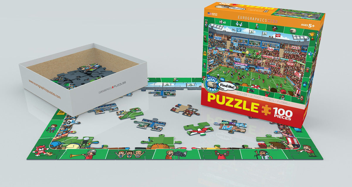 Puzzle Spot & Find - Fussball