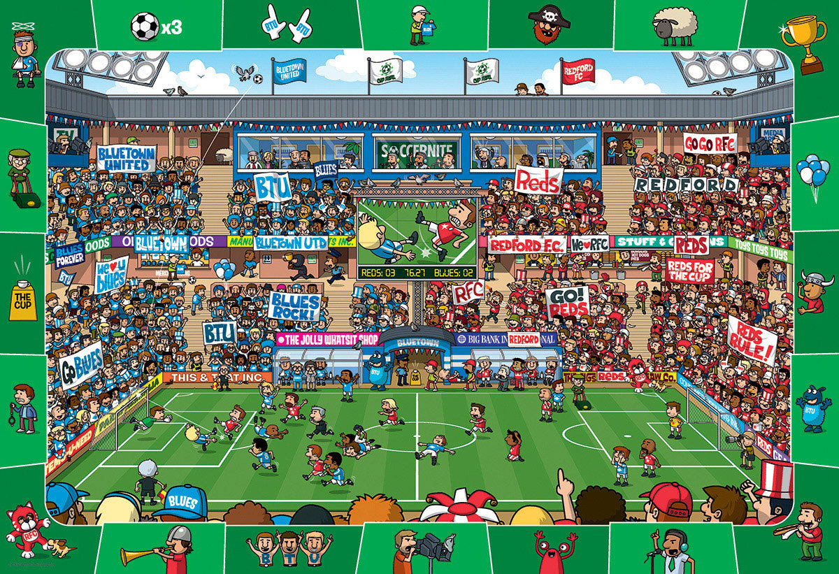 Puzzle Spot & Find - Fussball