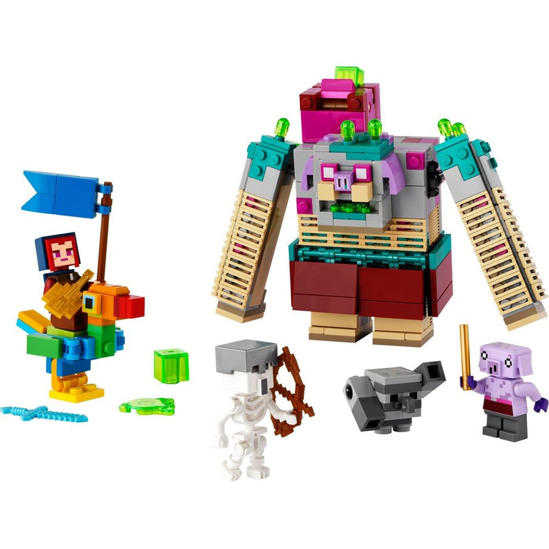 LEGO Minecraft Showdown mit dem Verschlinger 21257