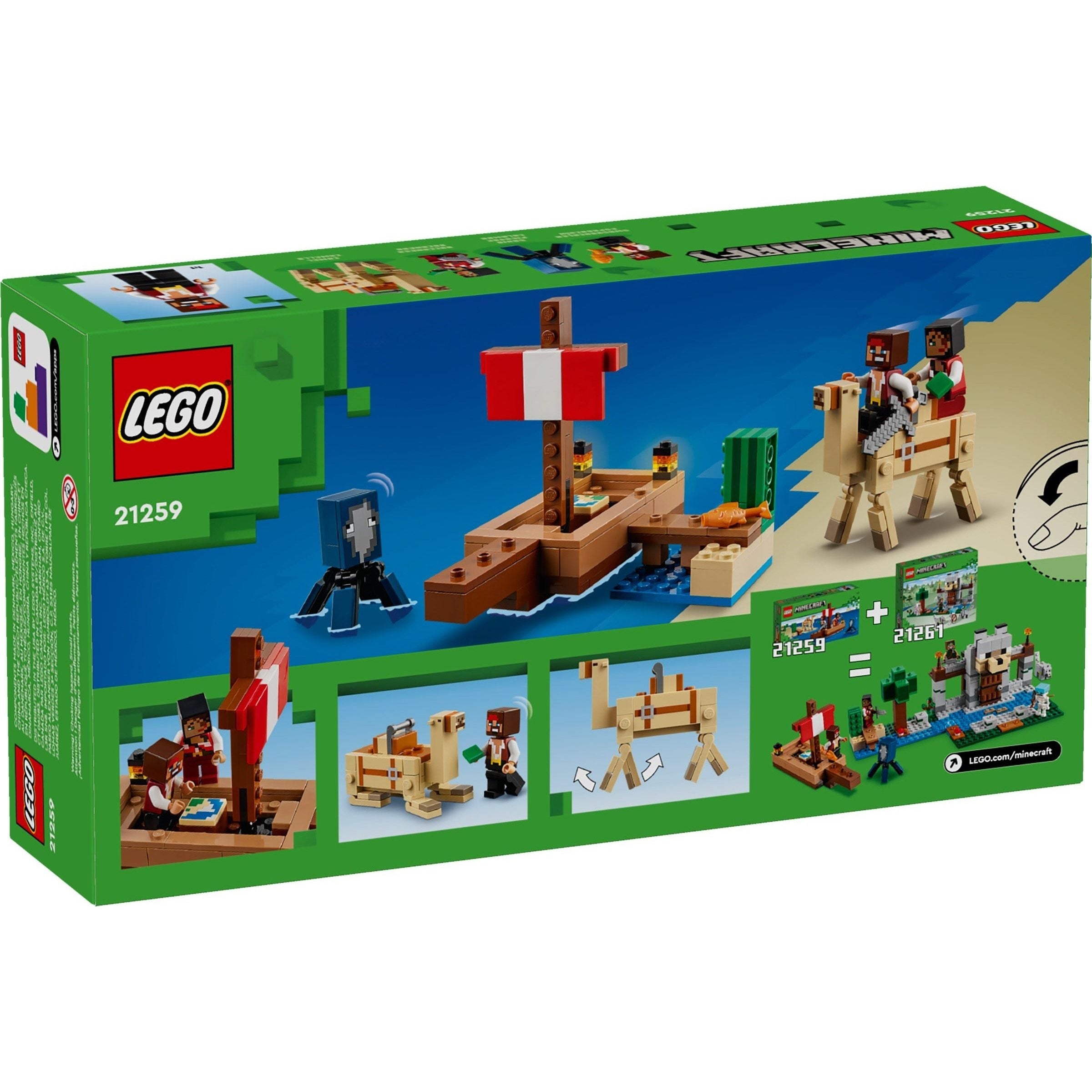 LEGO Minecraft Die Piratenschiffreise 21259