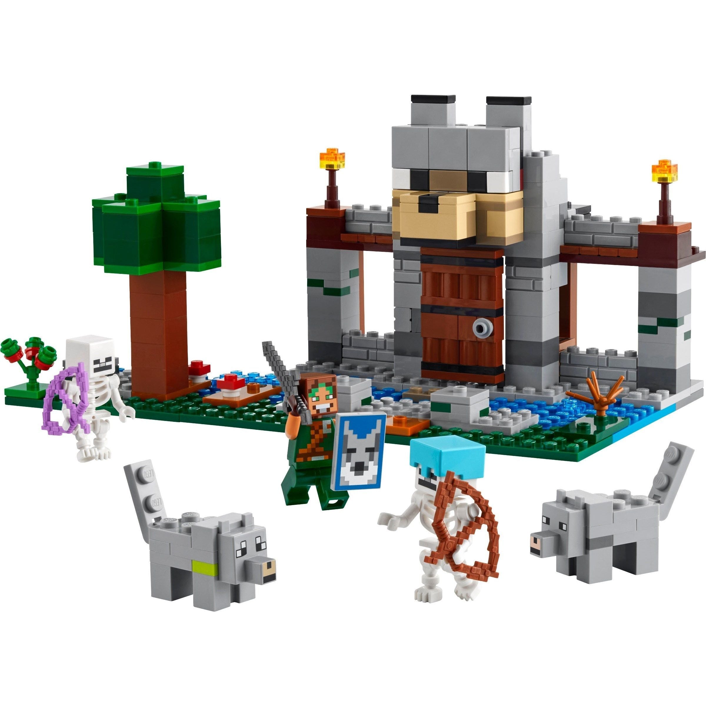 LEGO Minecraft Die Wolfsfestung 21261