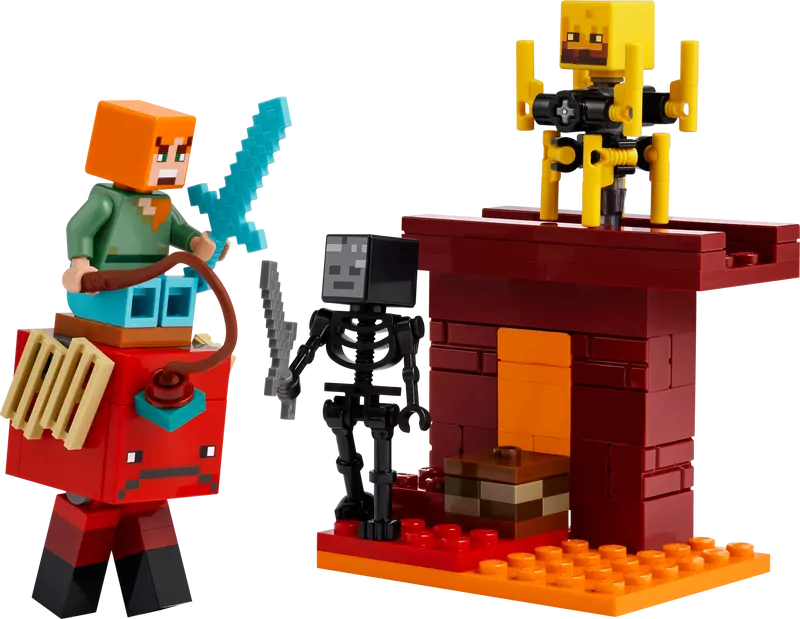 LEGO Minecraft™ Das Lava-Duell im Nether 21266