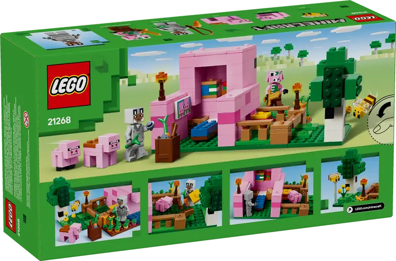 LEGO Minecraft™ Das Babyschwein-Haus 21268