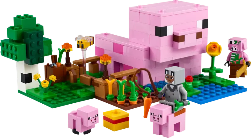 LEGO Minecraft™ Das Babyschwein-Haus 21268