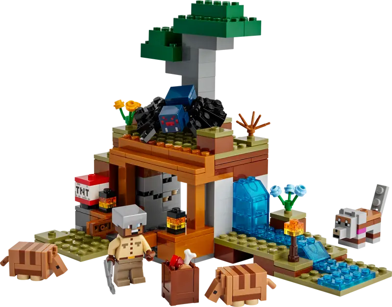 LEGO Minecraft™ Die Expedition zur Gürteltiermine 21269