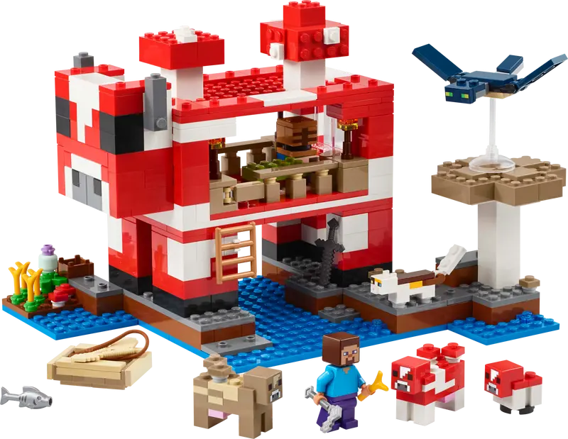 LEGO Minecraft™ Das Pilzkuh-Haus 21270