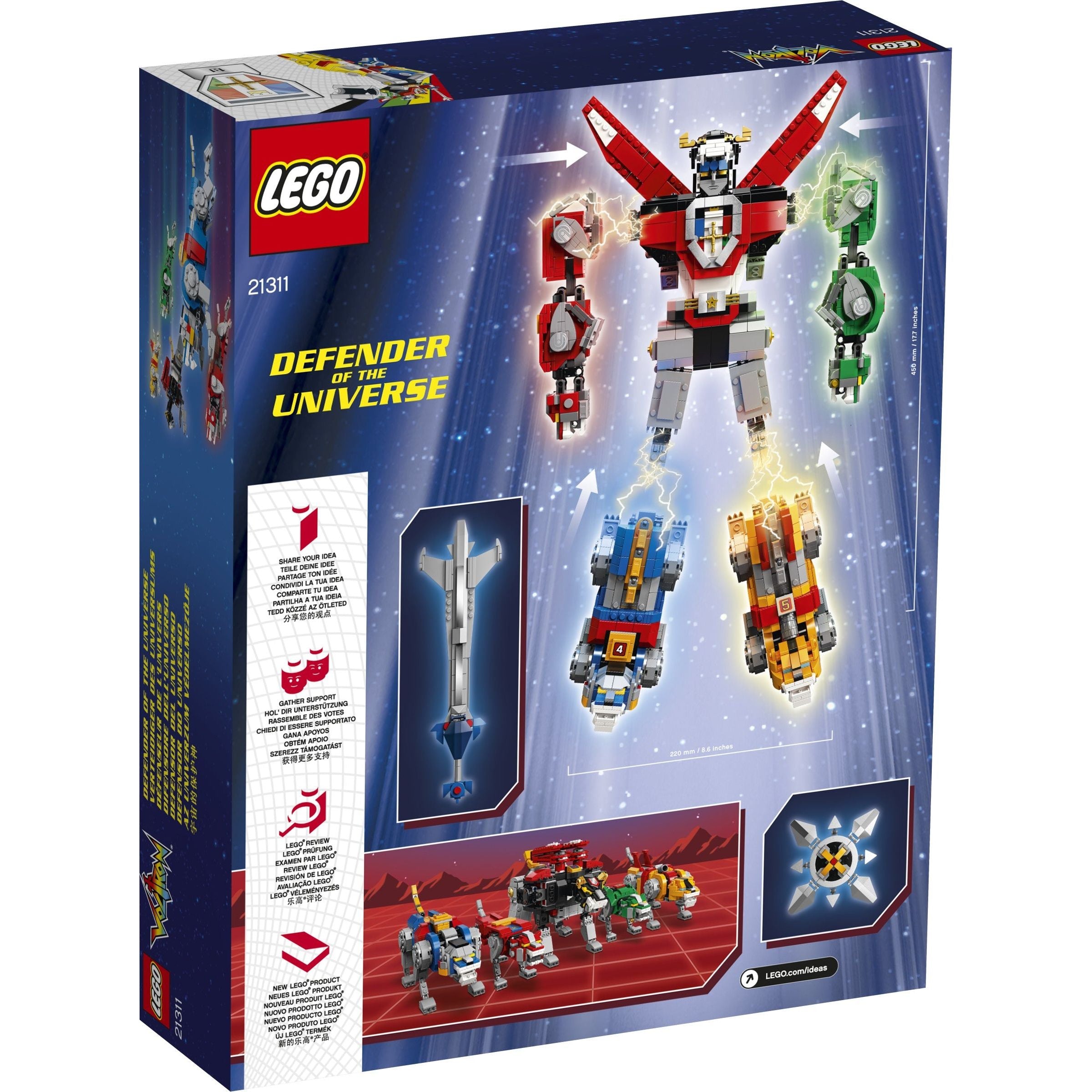 LEGO Ideas Voltron 21311