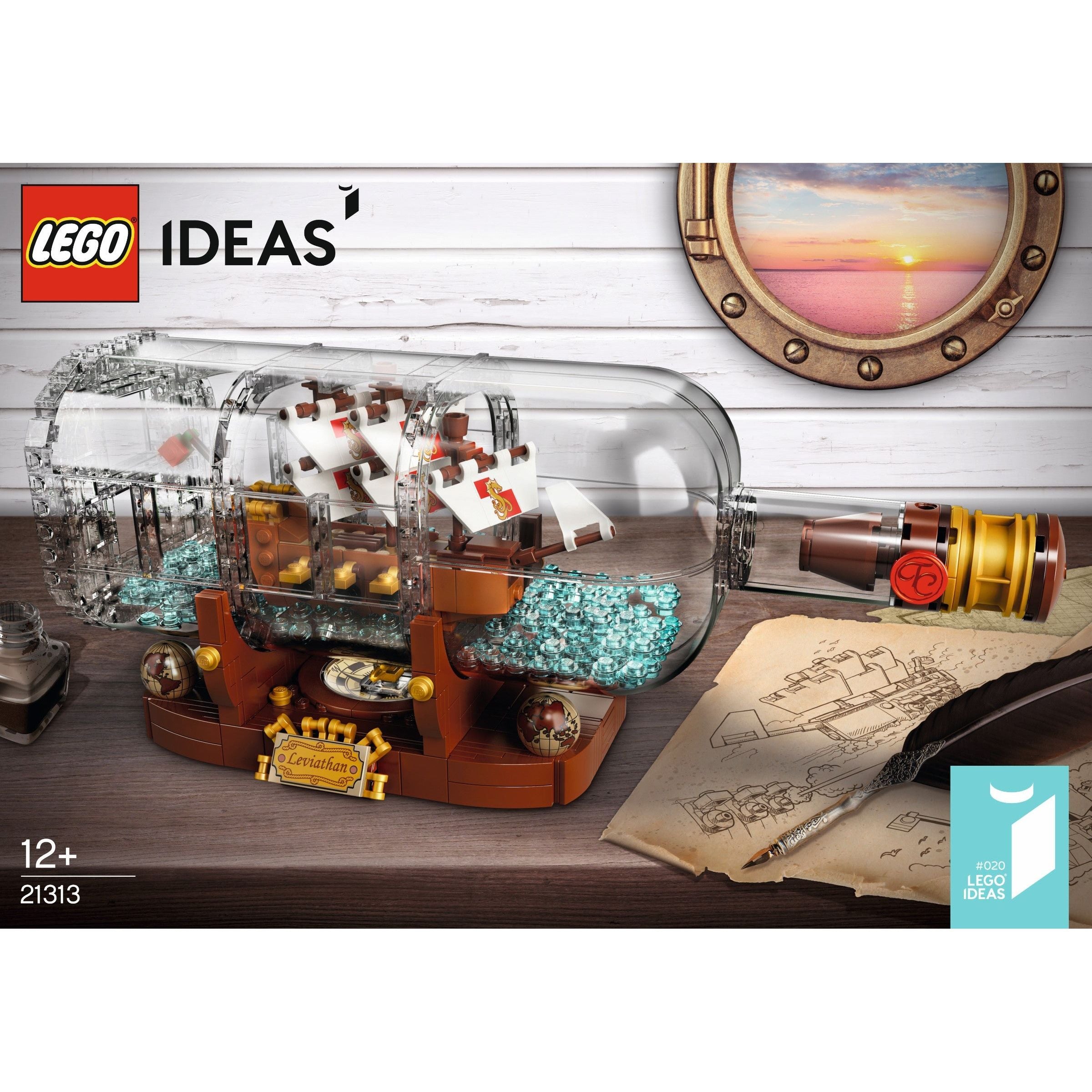 LEGO Ideas Schiff in der Flasche 21313