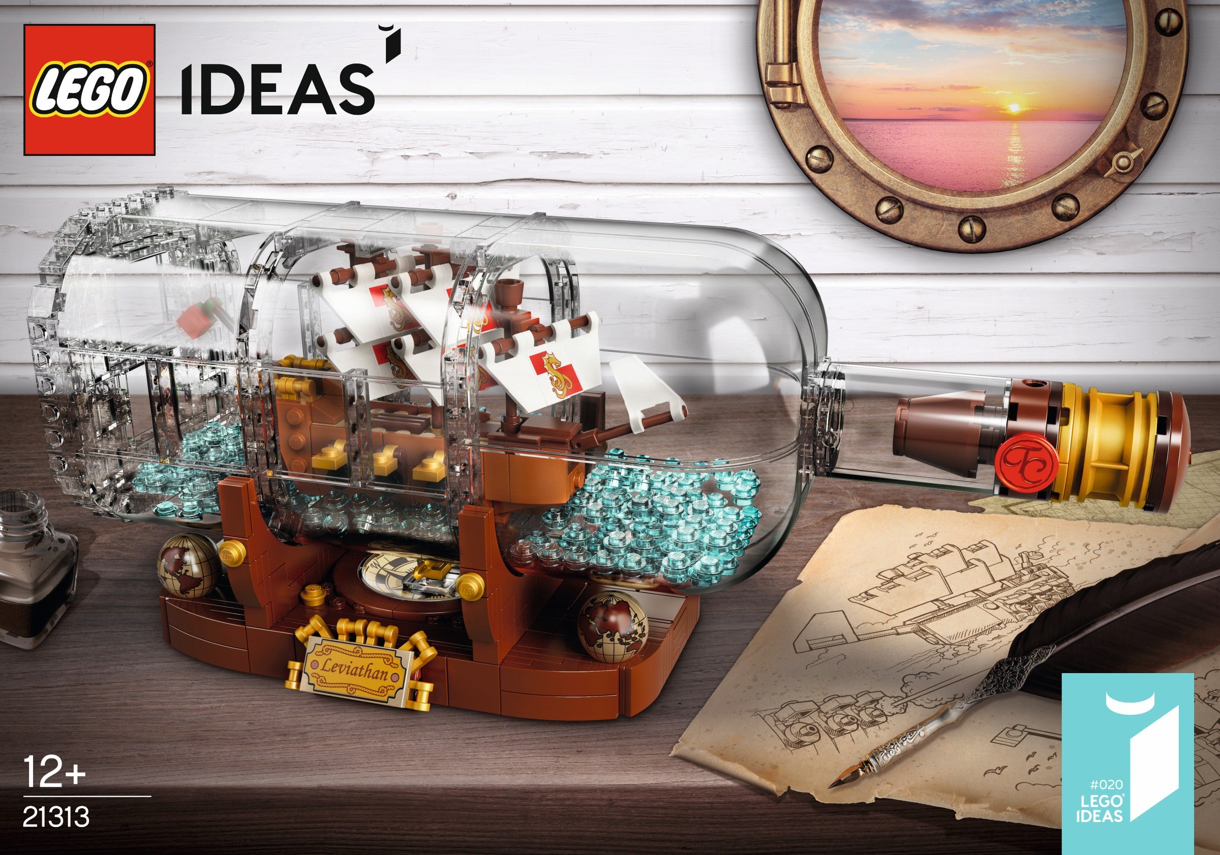 LEGO Ideas Schiff in der Flasche 21313