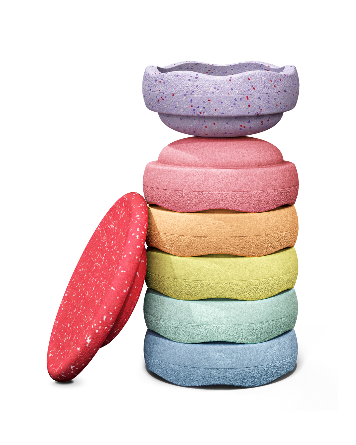 Stapelstein® Winter Special Rainbow Set Pastel