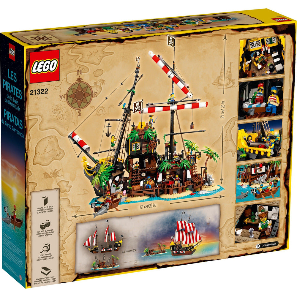 LEGO Ideas Piraten der Barracuda-Bucht 21322