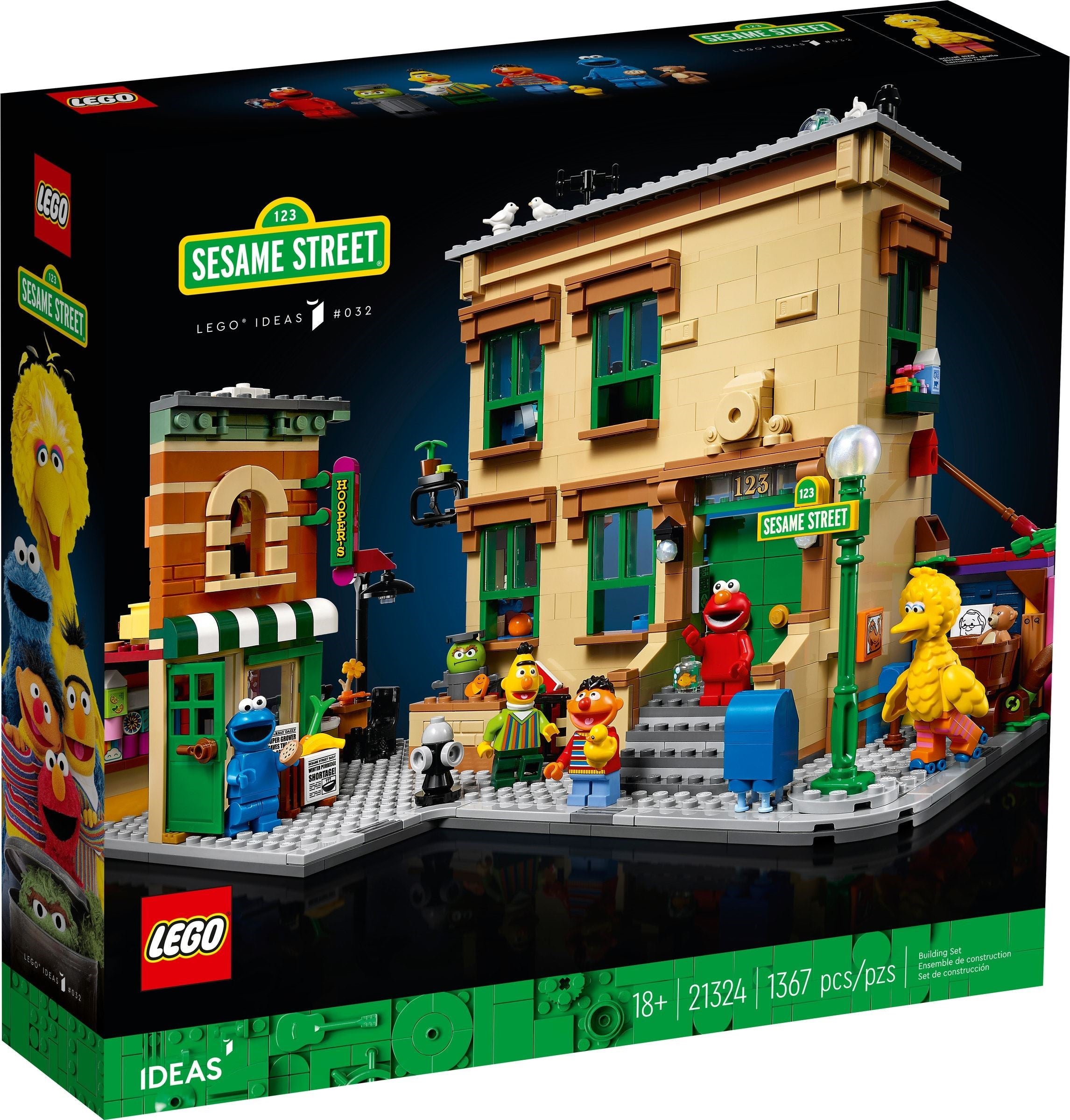 LEGO Idées 123 Rue Sésame 21324