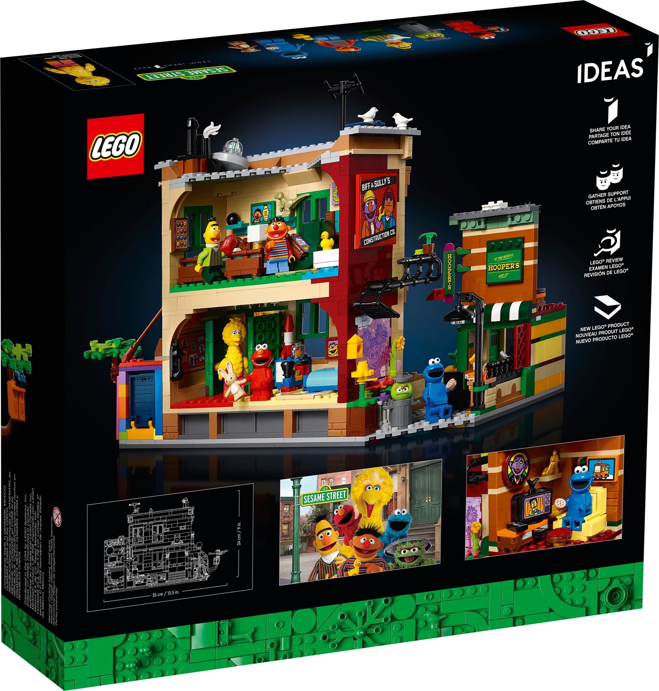 LEGO Idées 123 Rue Sésame 21324