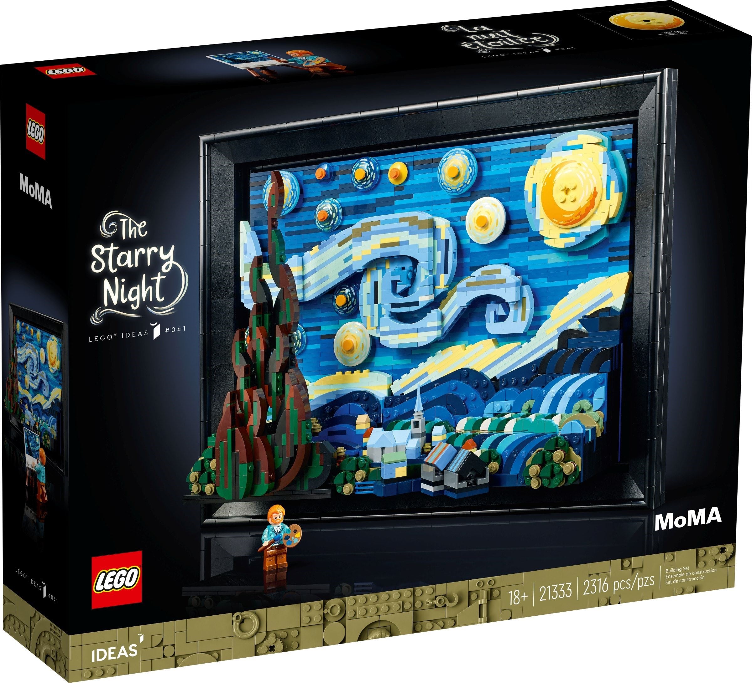 LEGO Ideas Vincent van Gogh – Sternennacht 21333
