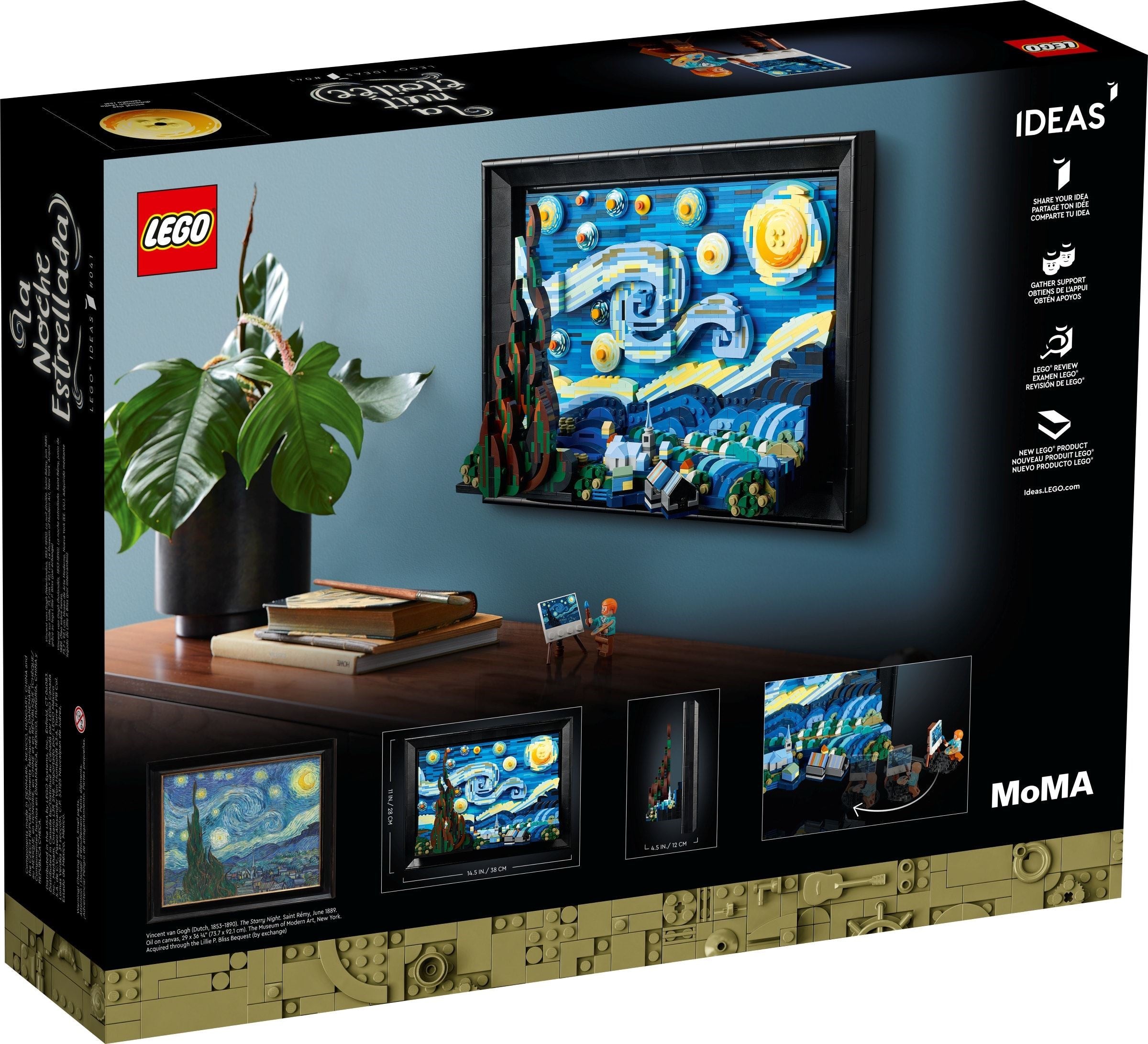 LEGO Ideas Vincent van Gogh – Sternennacht 21333