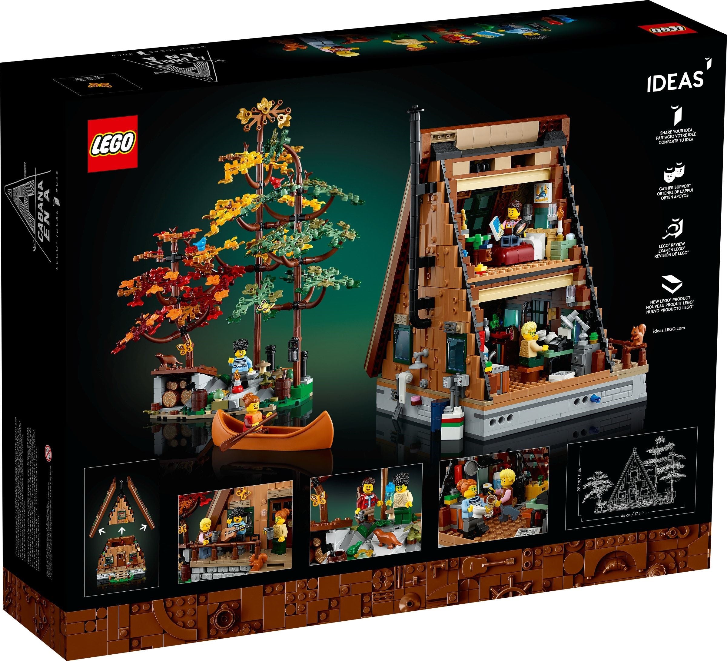 LEGO Ideas Finnhütte 21338