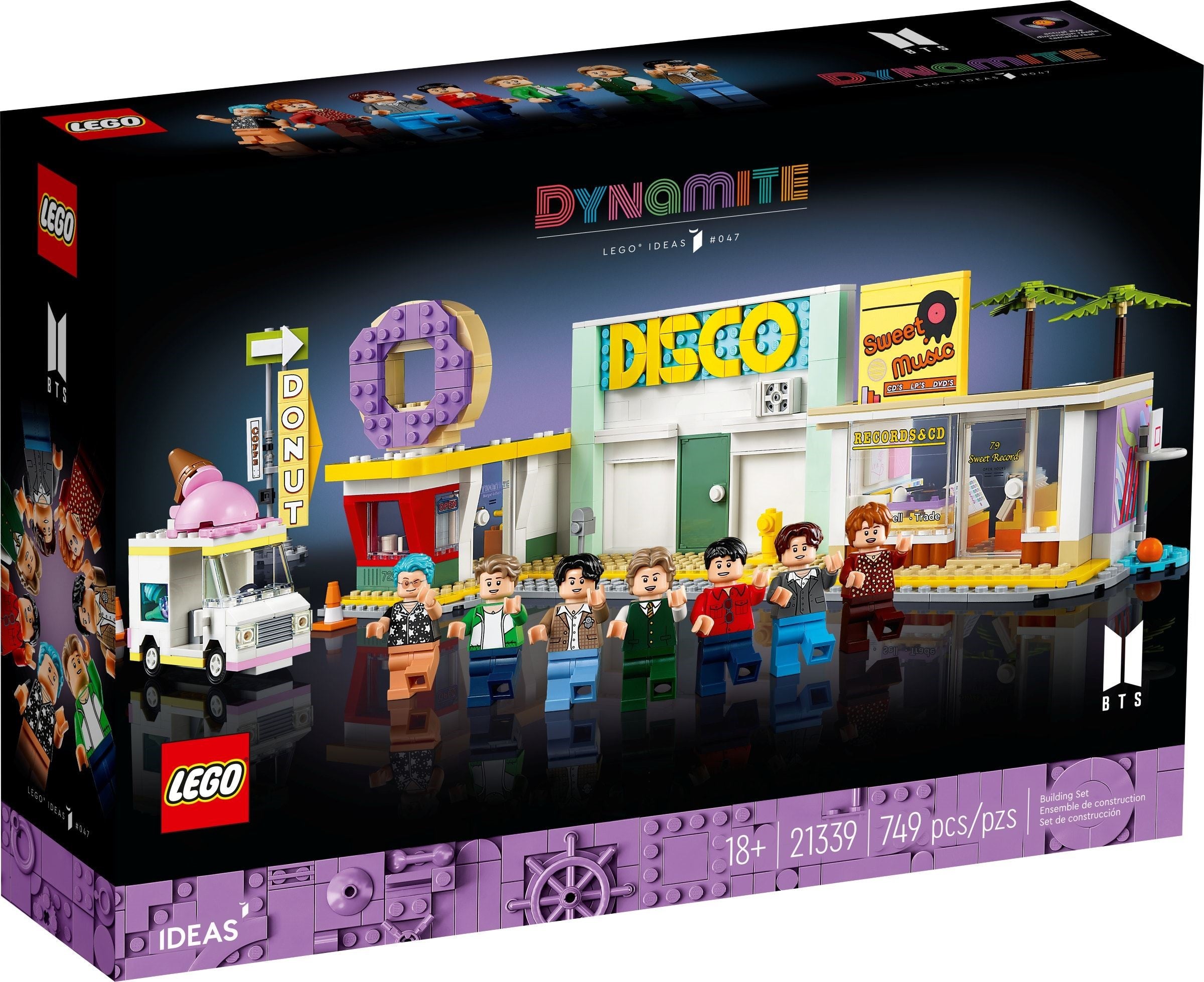 LEGO Ideas BTS Dynamite 21339