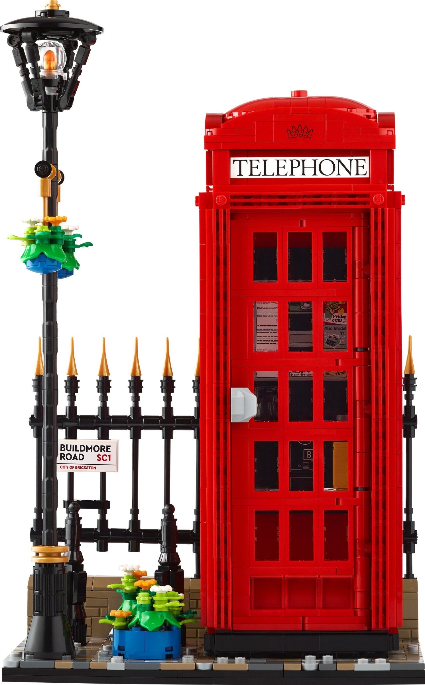 LEGO Ideas Rote Londoner Telefonzelle 21347