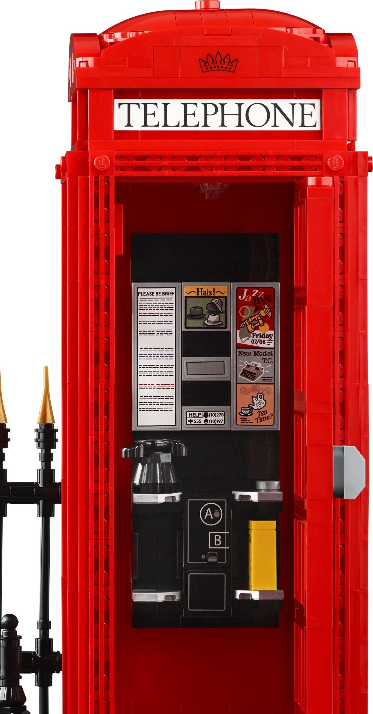 LEGO Ideas Rote Londoner Telefonzelle 21347
