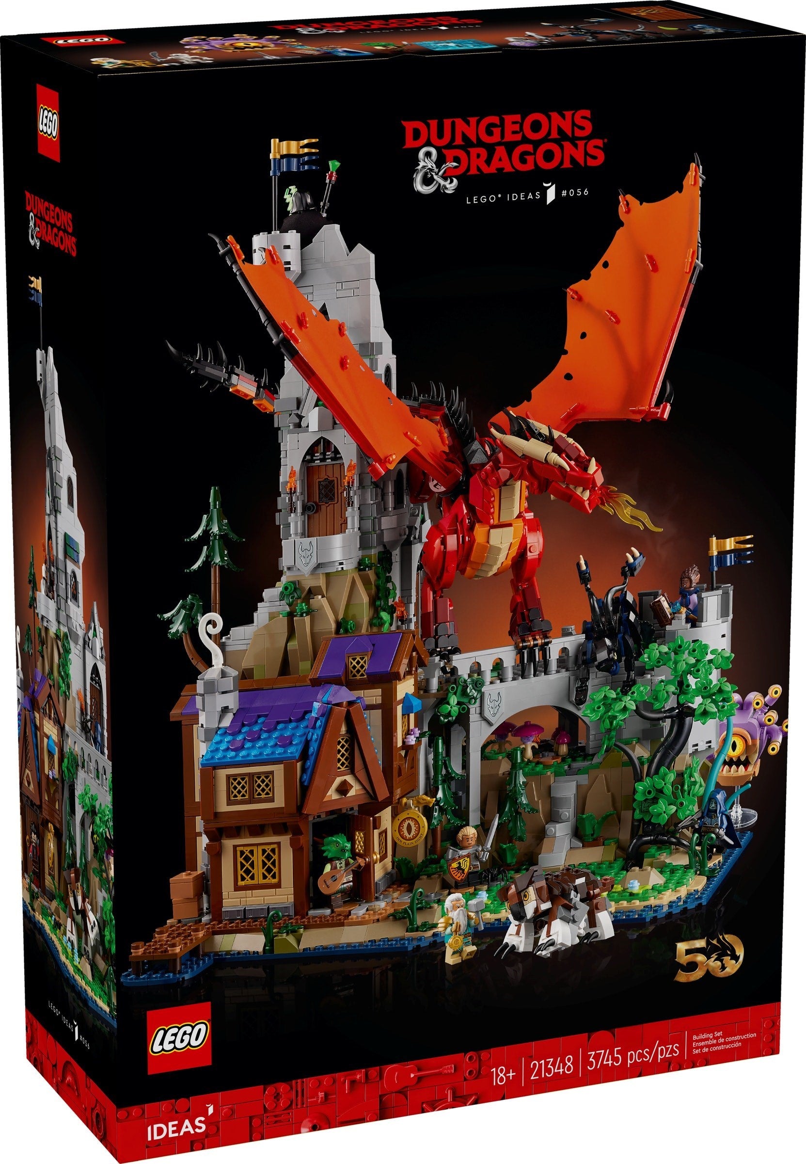 LEGO Ideas Dungeons & Dragons: Die Sage vom Roten Drachen 21348