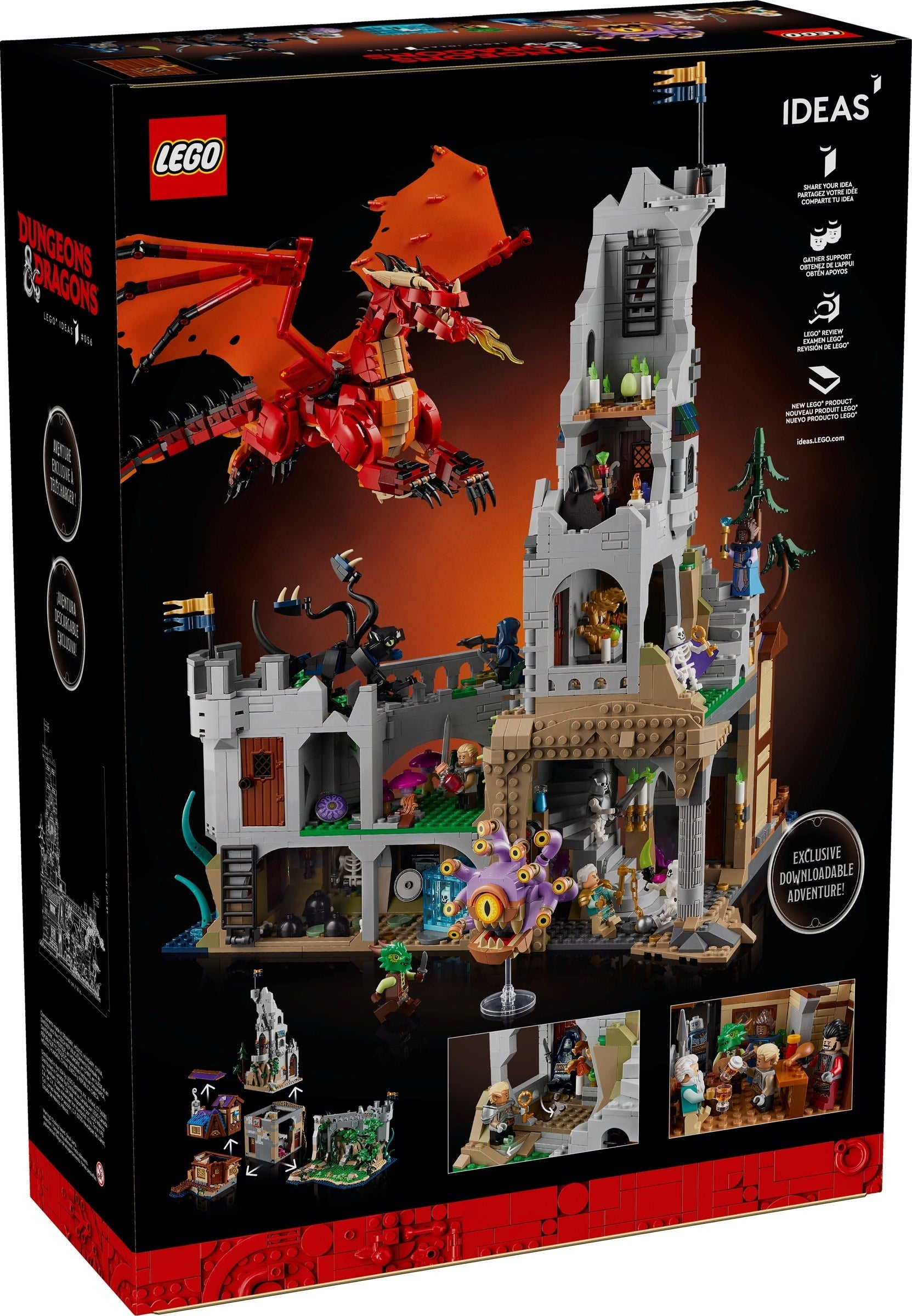 LEGO Ideas Dungeons & Dragons: Die Sage vom Roten Drachen 21348