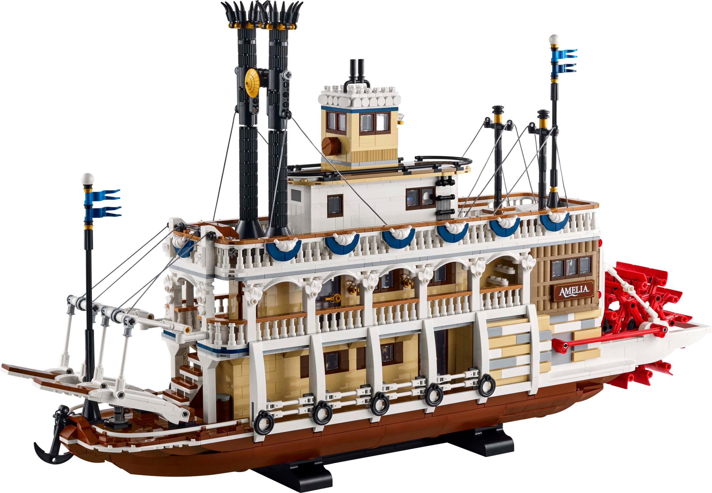 LEGO Ideas Flussraddampfer 21356
