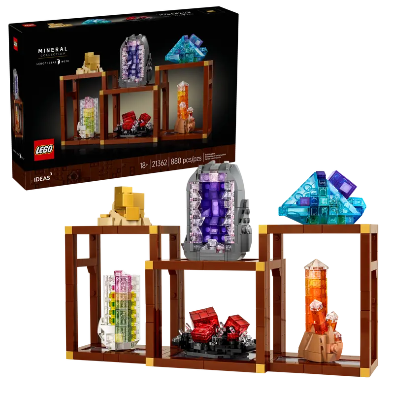 LEGO Ideas: Mineraliensammlung 21362