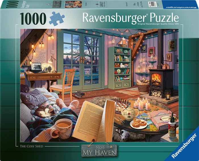 Ravensburger Puzzle Gemütlicher Gartenschuppen 1000 Teile