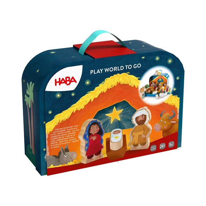 HABA Spielwelt im Koffer - Weihnachtskrippe