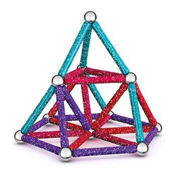 Geomag Panels GREEN line GLITTER 60 Teile