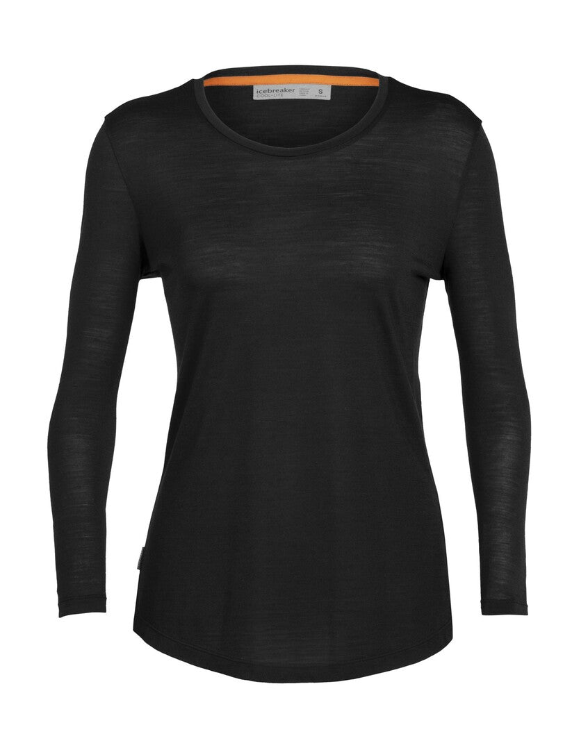 Icebreaker Women Sphere II LS Tee - black XS