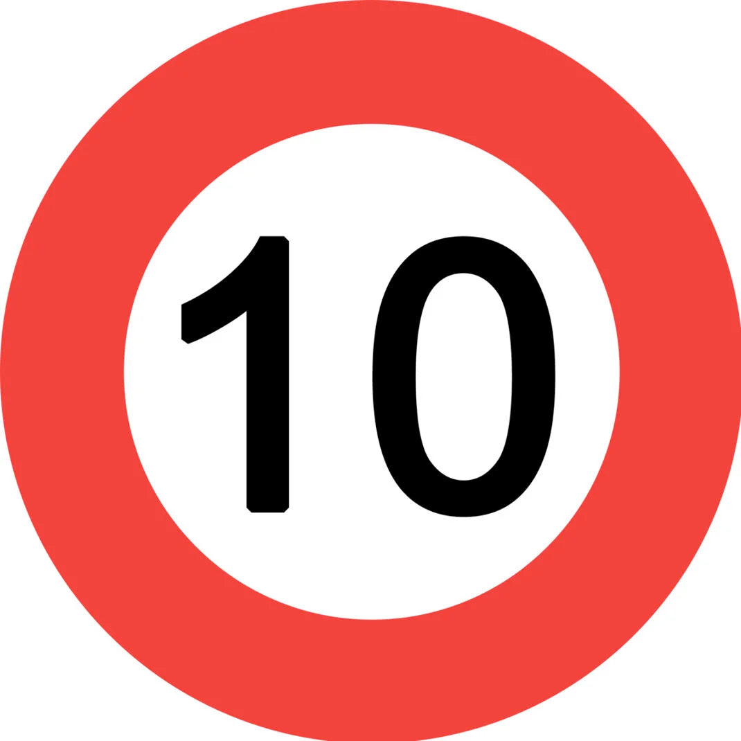 Trendcompany Verkehrstafel 10