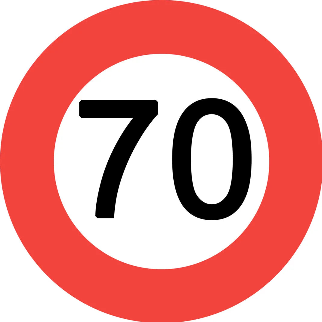 Trendcompany Verkehrstafel 70