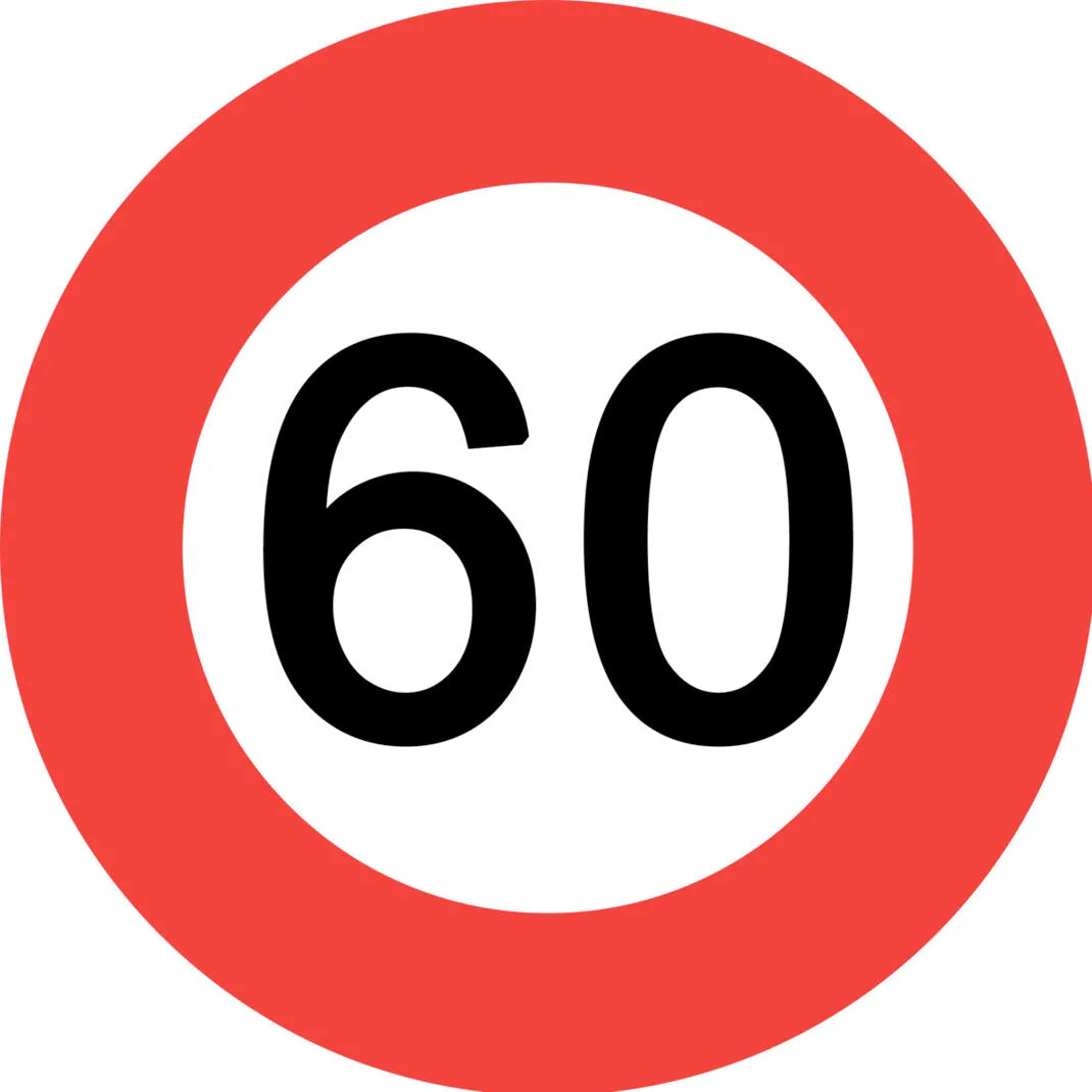 Trendcompany Verkehrstafel 60