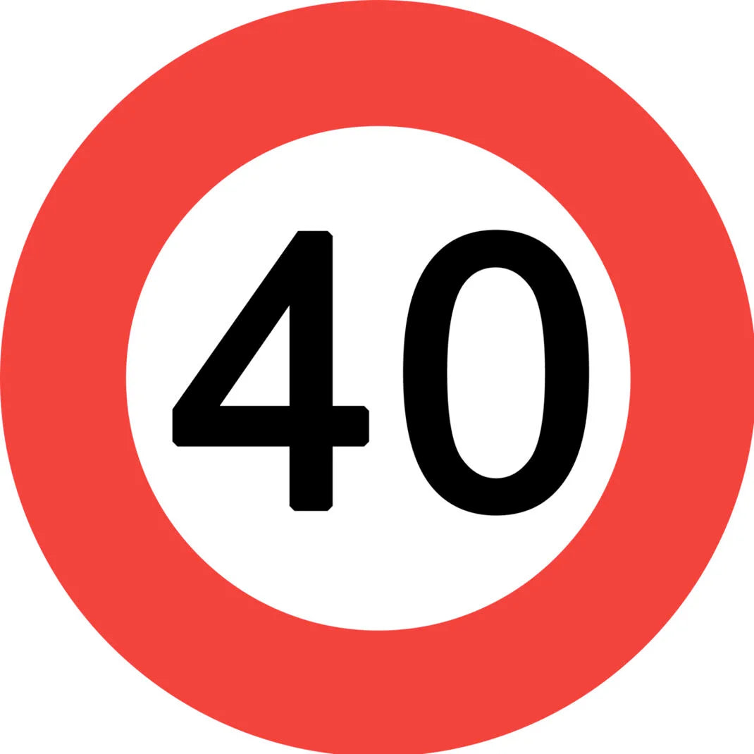 Trendcompany Verkehrstafel 40