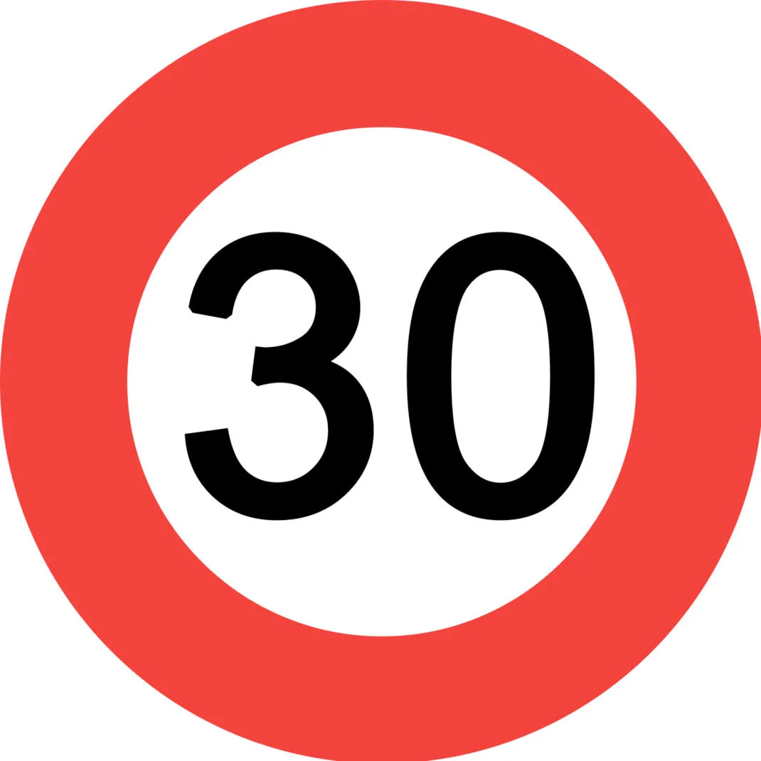 Trendcompany Verkehrstafel 30