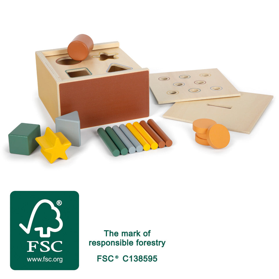 small foot Montessori Steckspiel FSC