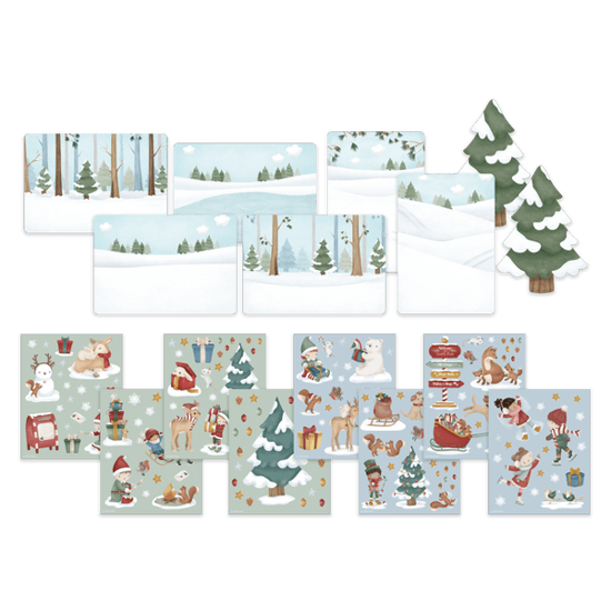 Little Dutch Stickerbuch Weihnachten