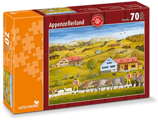 Carta.Media Appenzellerland im Herbst - Puzzle [70 Teile]