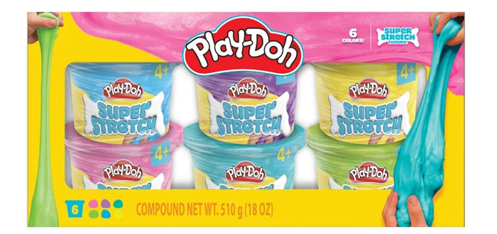 Play-Doh Super 6x Stretch 510gr.