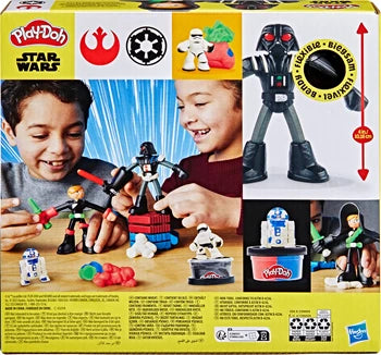 Play-Doh Star Wars Galaktische Knet-Abenteuer, 4 Dosen Knete, Zubehör, ab 4 Jahren